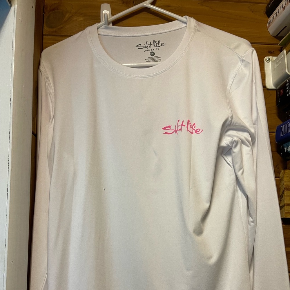 Salt life athletic long sleeve shirt